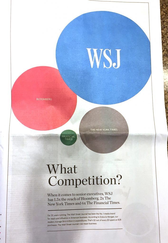 WALL STREET JOURNAL (U.S. edition) (Print) - media data